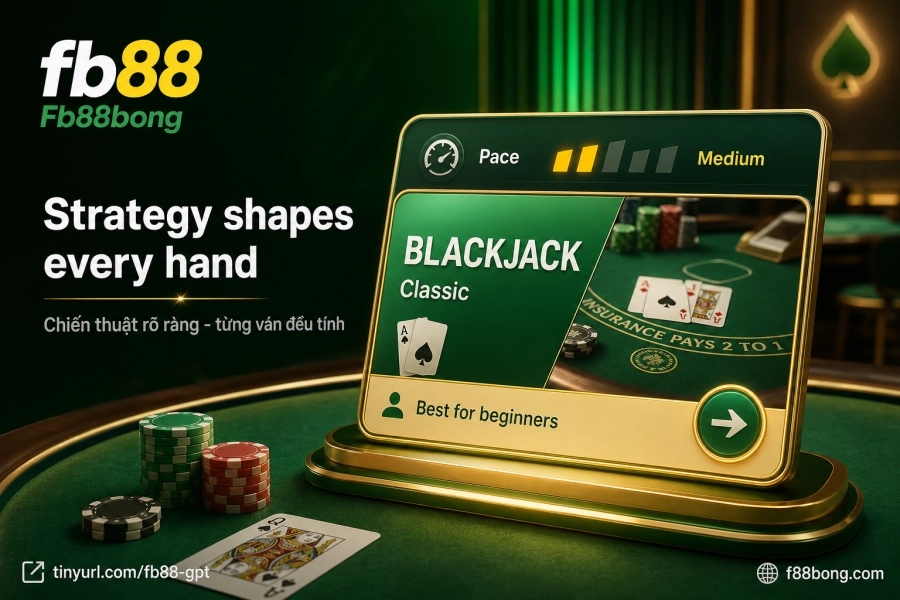 Blackjack Roulette Sicbo Fb88 so sánh dòng game casino trực tuyến