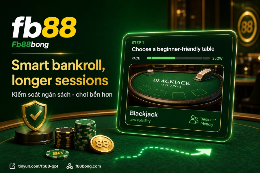 Quản lý vốn cược casino Fb88 chiến lược kiểm soát ngân sách hiệu quả