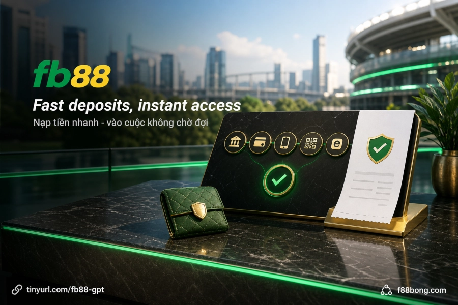 nạp tiền Fb88 phương thức thanh toán ngân hàng ví điện tử 2026