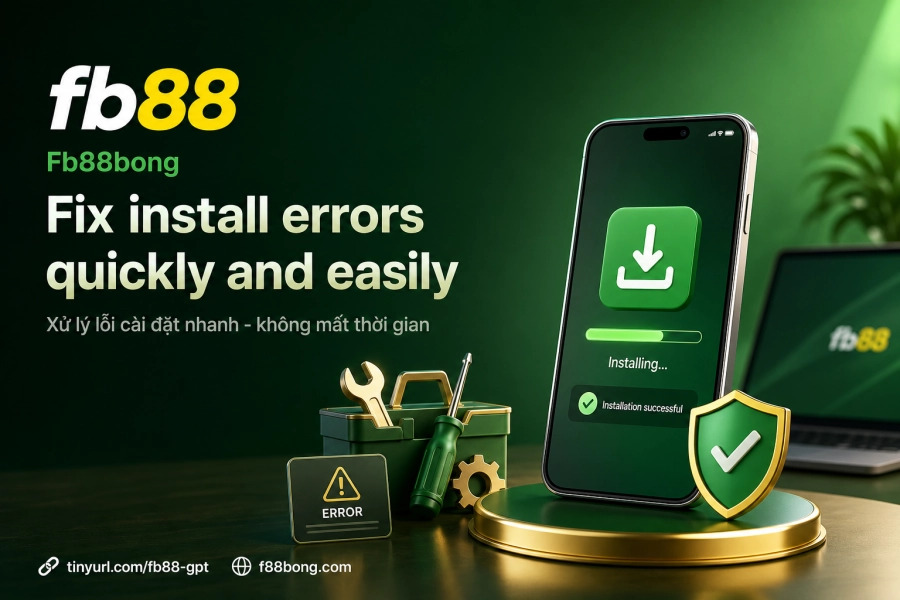 lỗi thường gặp khi cài app Fb88 Android iOS và cách khắc phục