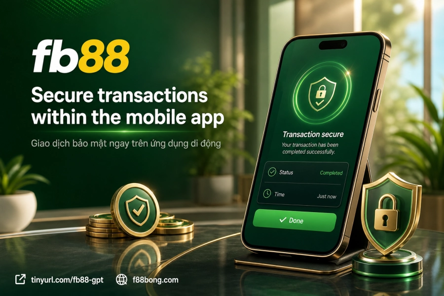 nạp rút tiền và truy cập sảnh Fb88 qua ứng dụng di động bảo mật